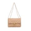 Women's rhombus embroidery thread shoulder chain bag summer new product bag cover lock mobile phone bag