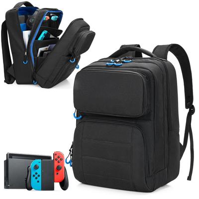 Trunab Switch Case Storage Bag for Nintendo EL Storage for 24 Game Cards Stream Deck Case Switch Backpack Switch/Lite/OLED (Organic Model)