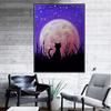DIY 5D Diamond Painting W040 Cat At Night 40X30 Full Drill Crystal Rhinestone Embroidery Paintings Arts Craft for Home Wall Decor