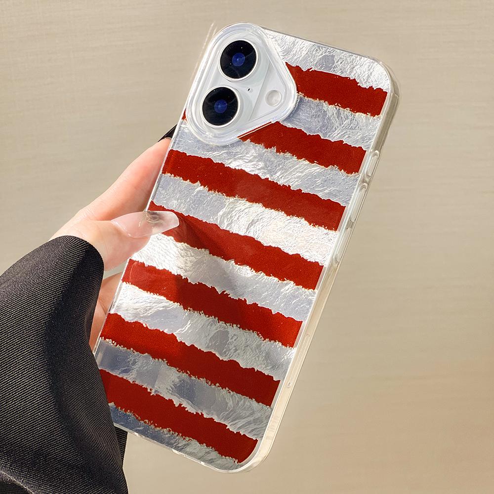 Phone Case for iPhone 11 13 16 Pro Max iPhone 14 15 Pro Max 12 13 Pro Max 16 Plus  13 Pro 14 Pro Glacier Pattern High-grade Color