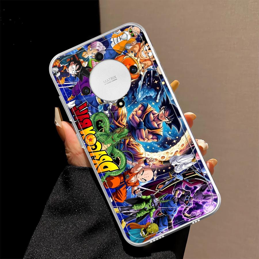 Cartoon Dragon Ball Anime Case for Honor 90 Lite X7b X8a X9b X8b X9a X8 Soft Phone Cover
