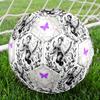 1pc Demon Slayer Kimetsu No Yaiba Soccer Ball Size 5 Indoor Soccer Ball Fashion Colorful Backyard Game - Great For Sports Fans Gift HE22