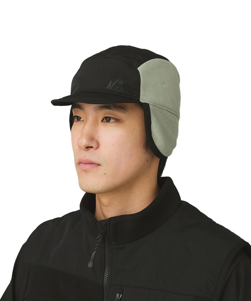 Snow Peak MofM Fleece Cap Headwear Cap Hat for Men and Women GREIGE One MM4510-AC01