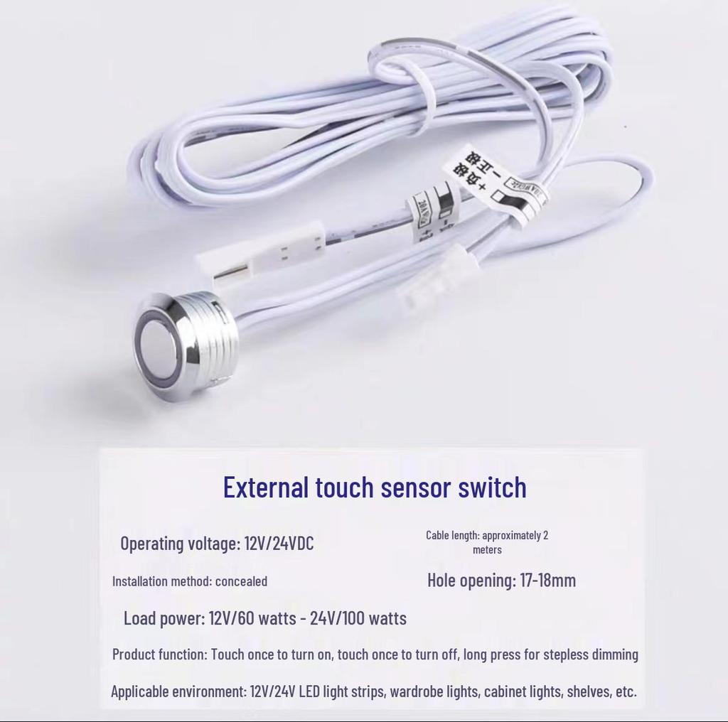 Smart Sensor Light Strips for Cabinets, Wardrobes, and Shelves