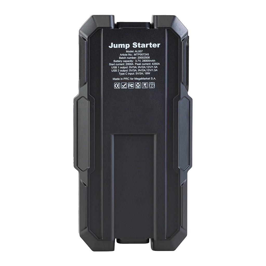 Powerbank rozruchowy WERKBERG AL007 2000A/4250A 28000mAh N