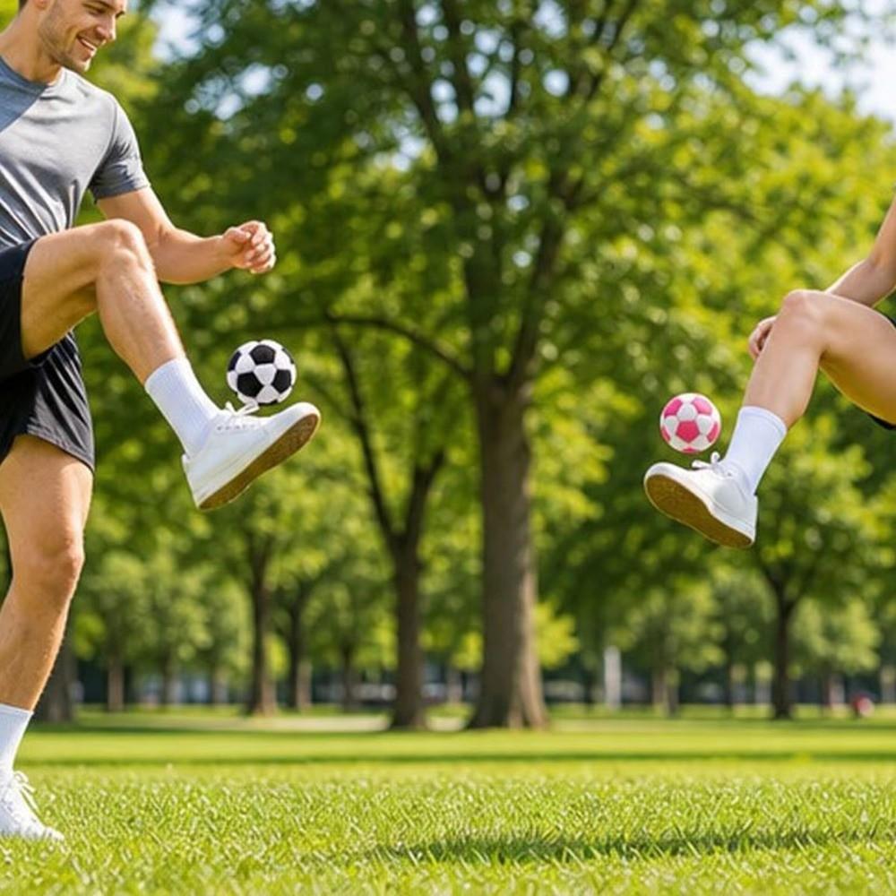 Foot Training Football Sandbag Plush Footbag Juggling Balls for Adults Soccer Style Kick Ball