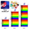 Sensorische Integrationsförderung für Kinder Berührungs-Hochteppich Spiel Hüpftrainer Indoor Outdoor Kinderspielzeug Höhenmaßstab Wachstum fördern
