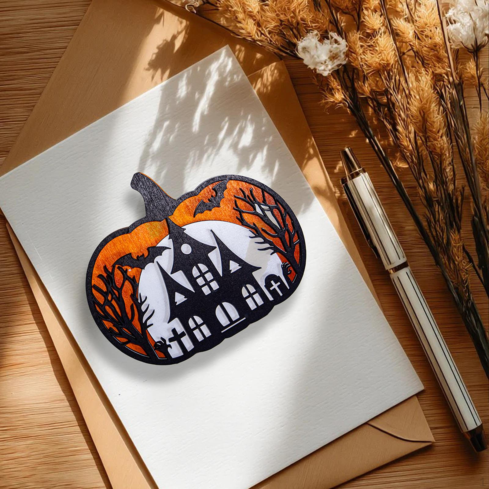 

Украшение в виде тыквы на Хэллоуин, Орнамент, Ужасное оформление площадки, Подвесная табличка-подвеска для дома Style D