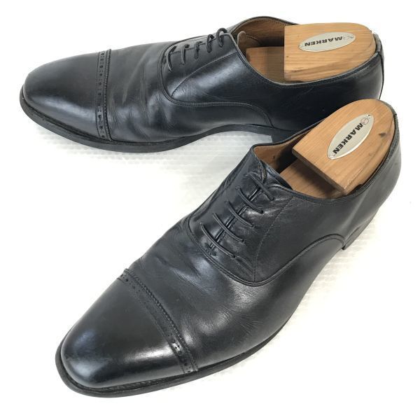 

Scotch Grain Straight-Toe Semi-Brogue Black 25.5EEE Goodyear(USED)