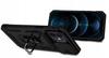 iPhone 12 CASE SLIDE ARMOR DEFENDER BLACK RING + GLASS