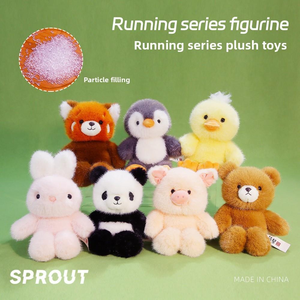 Elephant Panda Pig Rabbit Plush Toy With 7d Cotton Filling For Kids And Teens Gift