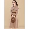 Ke Bei Er Women's Elegant Winter Two-Piece Set