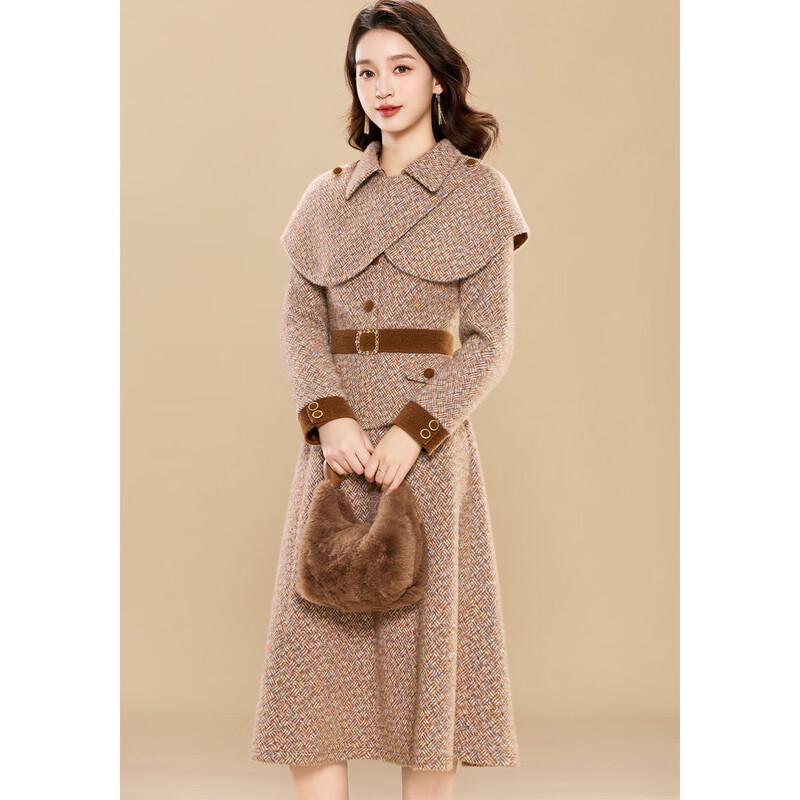 Ke Bei Er Women's Elegant Winter Two-Piece Set