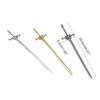 Sword Hairpins Handmade Carved Hair Sticks for Women Chinese Hair Chopsticks for Long Hair Vintage Metal Hair Sticks