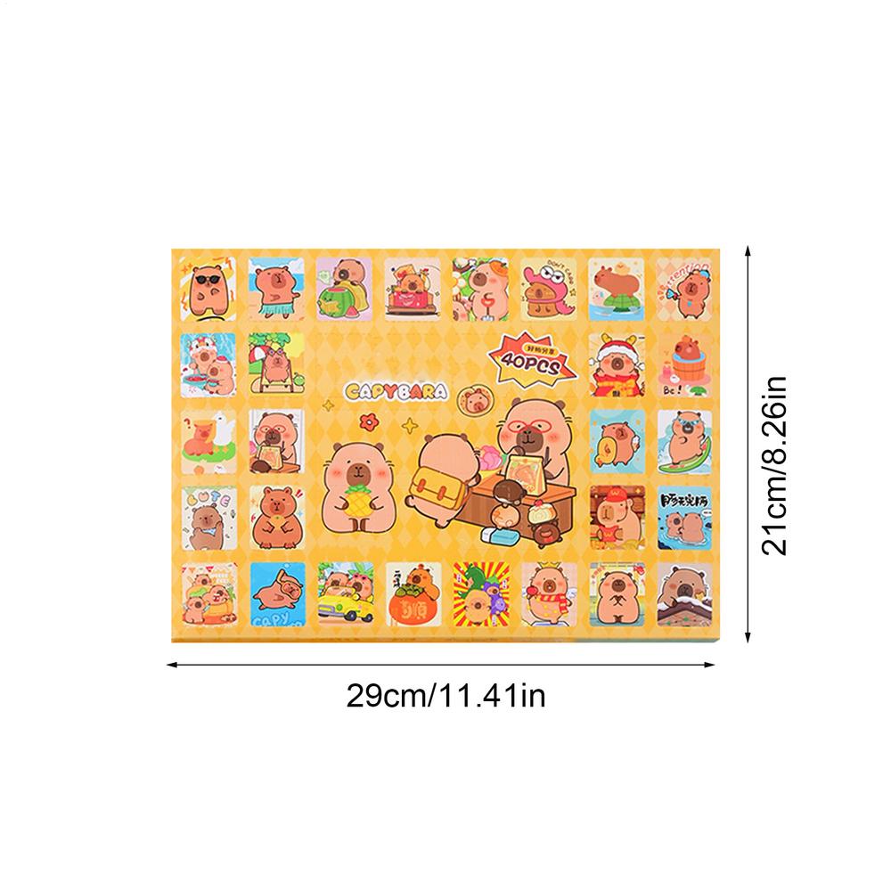 

2026 Christmas Advent 24 Days Capybara Ornaments Christmas Countdown Advent Cute Home Decor for Tree Shelf Wreaths Window Door 24PCS