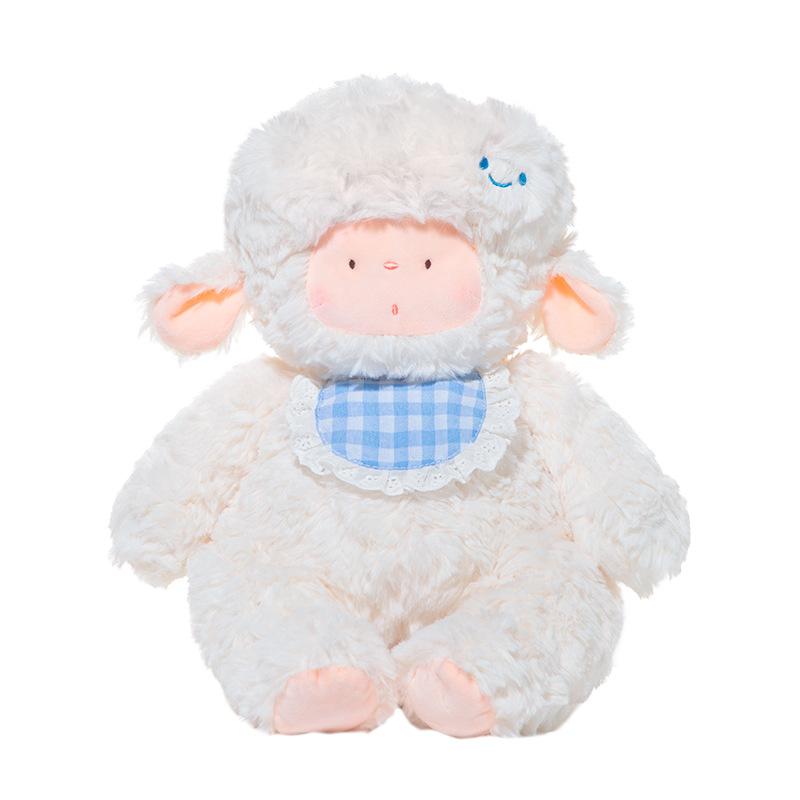 Милая овечка кукла плюшевая игрушка кровать компаньон кукла комфорт кукла подарок 25cm — фото 5