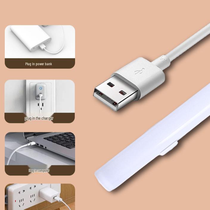 Modern Minimalist LED Desk and Ceiling Lamp - Dimmable, Color-Changing, Perfect for Student Dorms