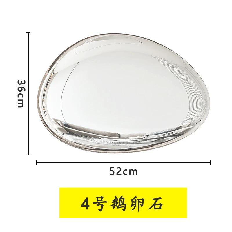 Modern Hotel Light Luxury Pendant Imitation Stainless Steel Goose Egg Stone Wall Decor Creative Water Drop Wall Decor Pendant