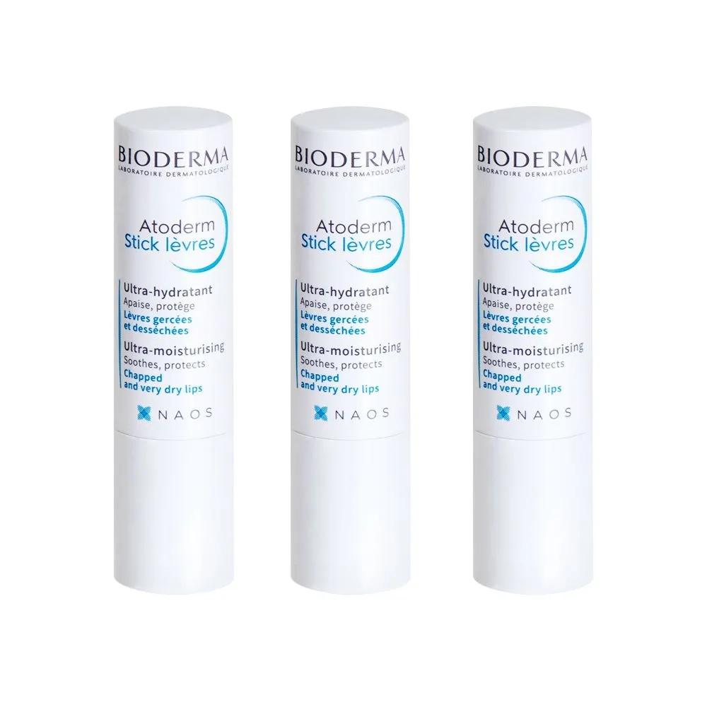 

Bioderma Atoderm Бальзам для губ в стике Помада для губ 4 г x3 шт.