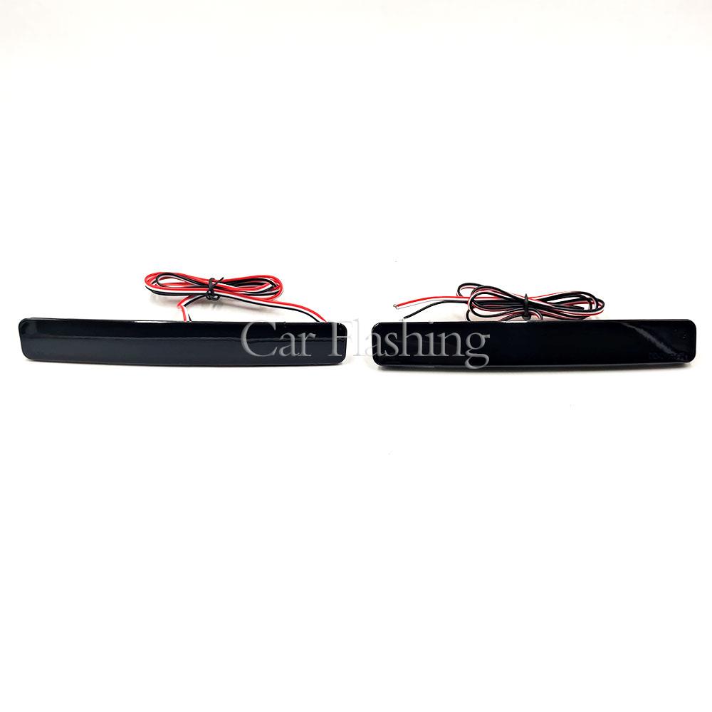 2pcs LED Rear Bumper Reflector Light For Volkswagen VW T5 Transporter Caravelle Multivan 2003-2011 Tail Brake Stop Signal Lamp