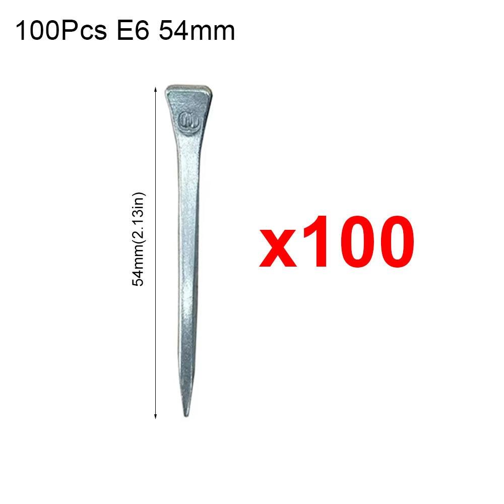 100Pcs Steel Horse Shoe Nails Harness Repair Hoof Nails New Horseshoe Nails  Horse Riding Supplies