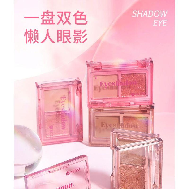 ROZO - Mini Two-Tone Eyeshadow Palette - 4 Types