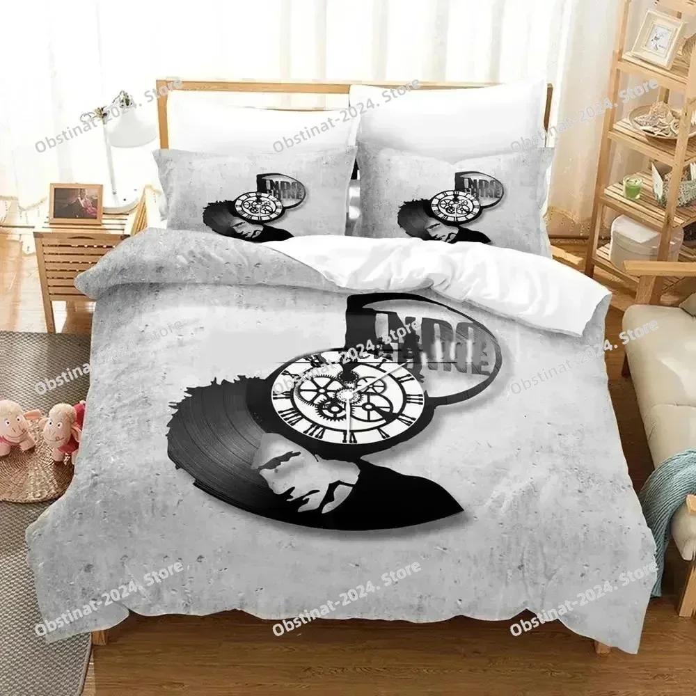 Fashion Rock Indochine Bedding Set Printed single Comforter Quilt Bed Cover Duvet Cover Pillow Case 3 Pieces Set Kids Adult Size