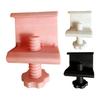 3D Printed Desk Clamp Cable Organizer Cord Holder with Multiple Slots Sturdy Wire