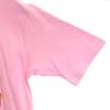 Sanma no Manma Print Short sleeve T-shirt M pink Men's Used