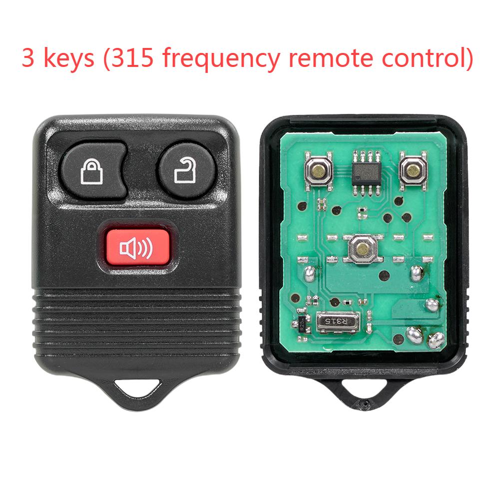 

3/4 кнопки дистанционного ключа автомобиля чехол для брелока 315 МГц смарт-ключ для Ford F-150 F-250 F-350 F-450 Escape Expedition для Mazda B2300