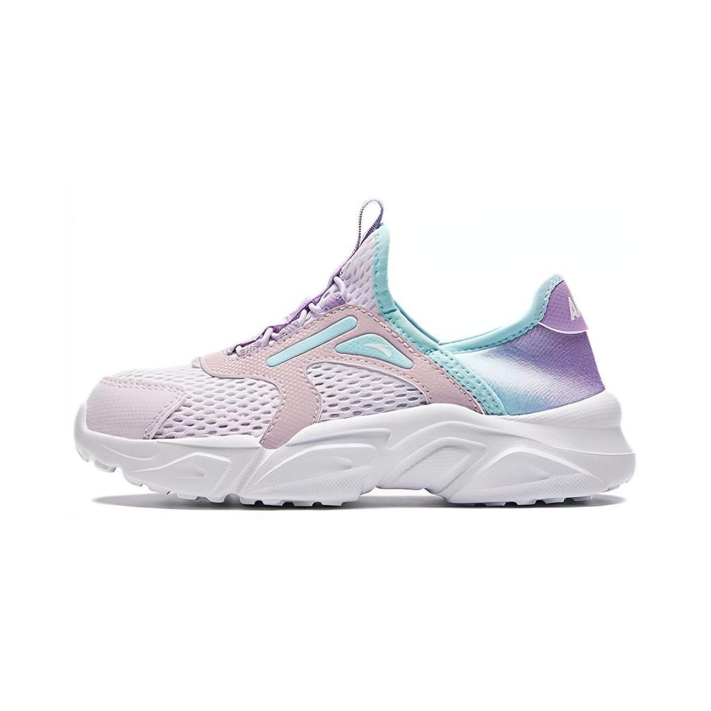 Anta Comfortable Non-Slip Breathable Kids Casual Shoes Kids Sneaker Purple Pink Blue A322429917-2