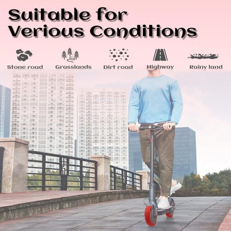 Long Lasting Non Pneumatic 8.5x2 Scooter Tire Wear Resistant Anti Slip Solid Rubber Wheel Suitable for M365 Urban Riding