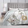 Mofusand Super Warm Blanket  Kids Adult Plush Throw Blanket Funny Outdoor Flannel Bedspread Sofa Bed Cover