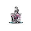 Alice in Wonderland Cheshire Cat Ratatouille Charm Bead Component Bead Components Compatible With Authentic Original Snake Copper Metal Bracelet High