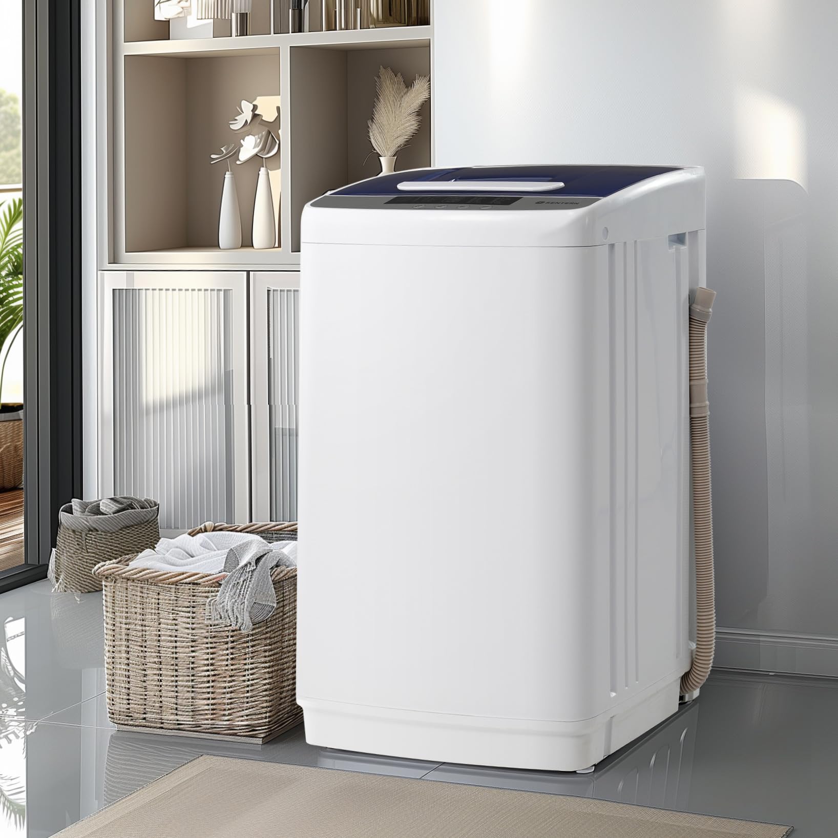 OSJ lavage pour vivre 5 petit lavage entièrement automatique petit lavage lavage vertical mini lavage cuve de lavage enfant réservé vidange inox