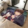 Soft Absorbent Non-Slip Rug Anime Love, Chunibyo & Other Delusions Floor Mat Home Decor Doormat Bedroom Floor Mat Shower Carpet