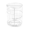 Elegant Makeup Storage Rack 360 Rotating Organizer with Multiple Layers for Cosmetics Beauty Products Display Stand