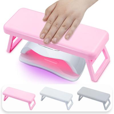 Nail Arm Rest Foldable Plastic Nail Hand Rest Manicure Arm Rest Stand Hand Pillow Nail Art Accessories