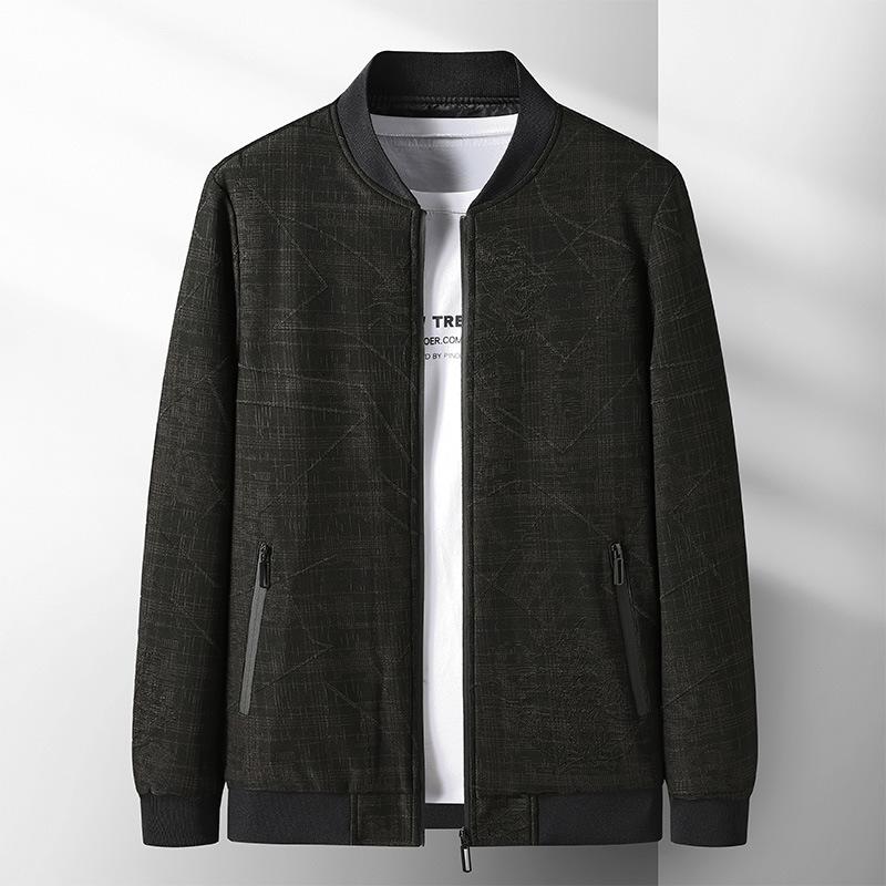 Spring Coat Men's Spring and Autumn Men's Jacket Middle-aged Men's Casual Thin Jacket