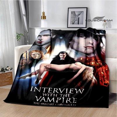 Interview mit dem Vampir bedruckte Decke, Picknickdecke, Decken für Betten, dünne Decke, Geburtstagsgeschenk