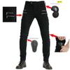 Koruyucu Donanımlı Erkek 07 Model Motosiklet Sürüş Kot Pantolonu - Düz Bacak, Bol Kesim, Düşmeye Karşı Korumalı, Off-Road Pantolon