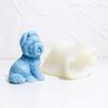 Cute Dog Silicone Mold, Yorkshire Candle Mold for Soap Soy Wax DIY Handcraft, Puppy Resin Mold for Bridesmaid Gift Wedding Party Home Dinner Festive