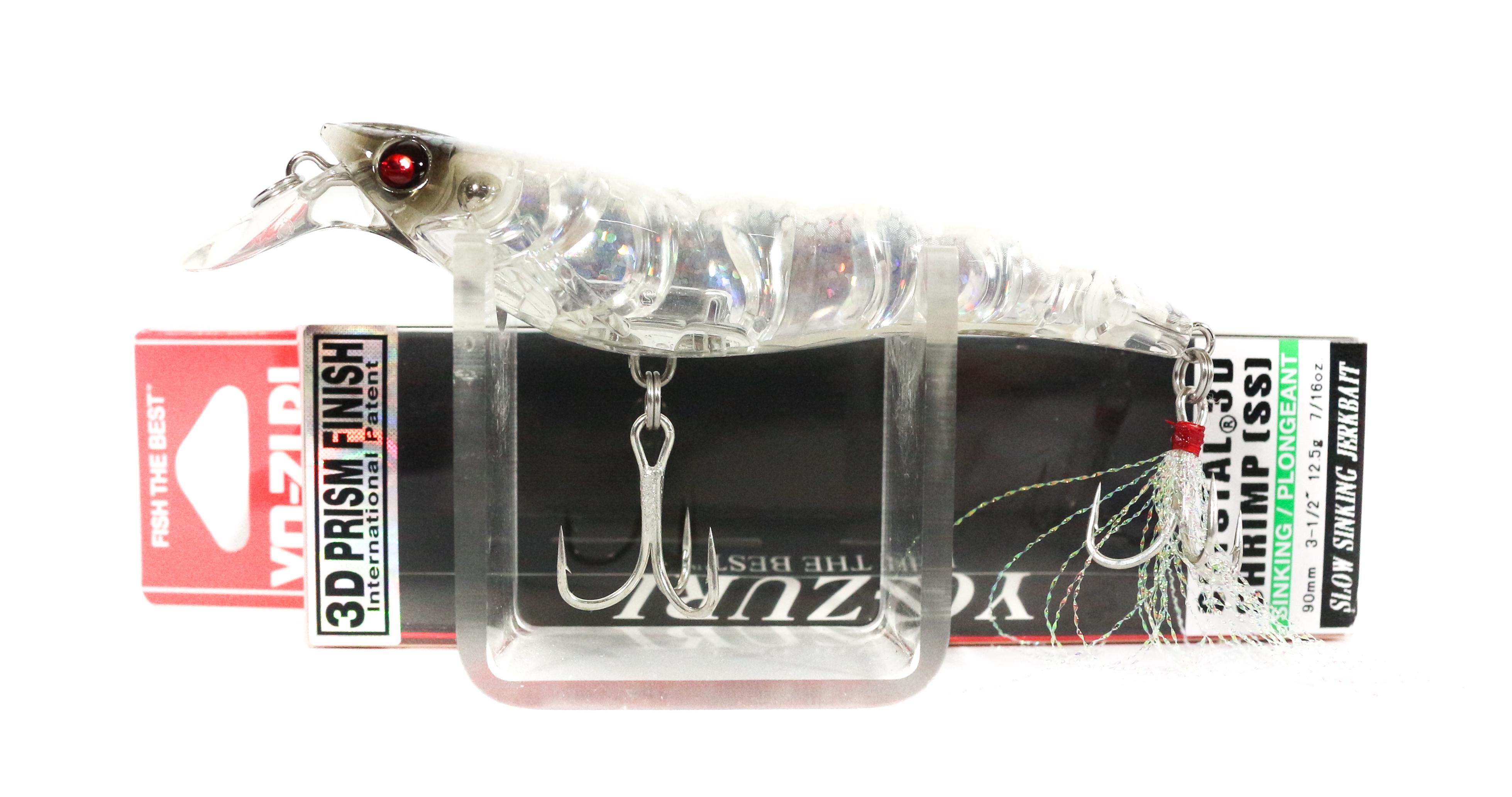 

Тонущая приманка Yo Zuri 3D Crystal Shrimp 90 мм R1162-HGS (2561)