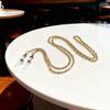 Glass Chain Necklace: Stylish Metal Lanyard for Glasses – Versatile Hip Hop Jewellery Accessory