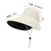 Women's UV Protection Large Brim Fisherman Sun Hat