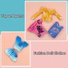 4pcs 1/6 doll Fashion Casual Clothes Set Top Shorts and Trousers for Girl Doll Accessories DIY toy Dollhouse Miniatures