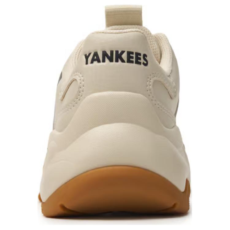 MLB Big Ball Chunky Low top Chunky Sneakers Unisex Light Beige Yellow Sneakers 3ASHC104N-50BGL