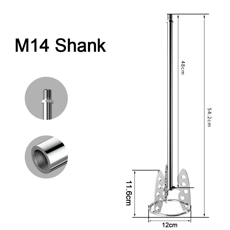 

Многоцелевой бетономешалка, инструмент для перемешивания, нержавеющая сталь, стержень для смешивания, шпатлевка, палка для смешивания для электрической бетономешалки