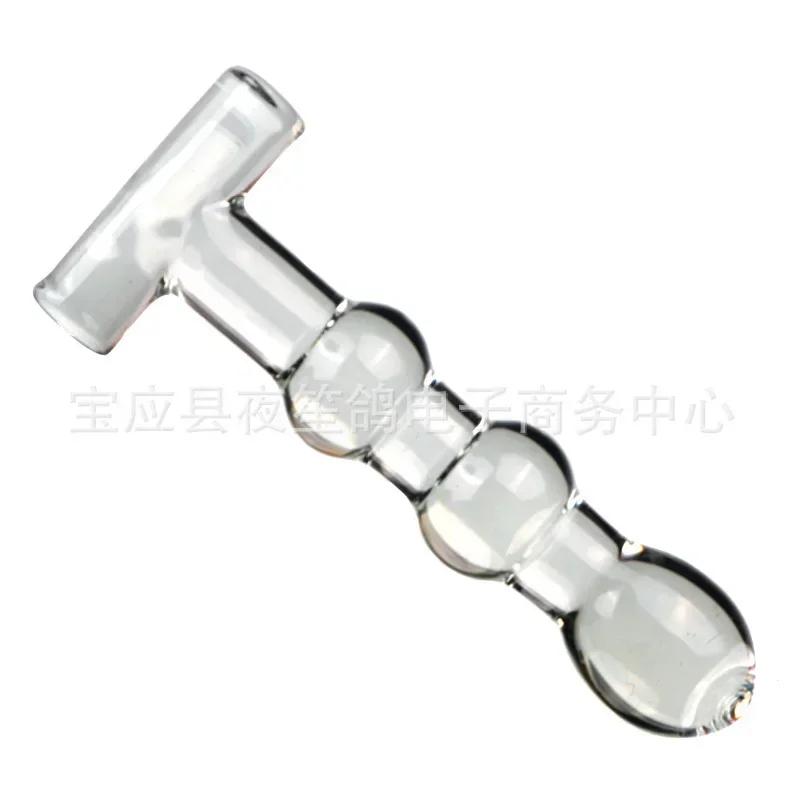 Anus Dilator Prostate Massage Stimulation Glass Anal Butt Plug Stick Sex Toy For Adult Women Anal Plug Anal Beads Vaginal G-spot