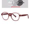 Anti Blue Rays Round Shortsighted Prescription Glasses Women  Spring Hinge Stundent Myopia Spectacles 0 -0.5 -0.75 To -6.0